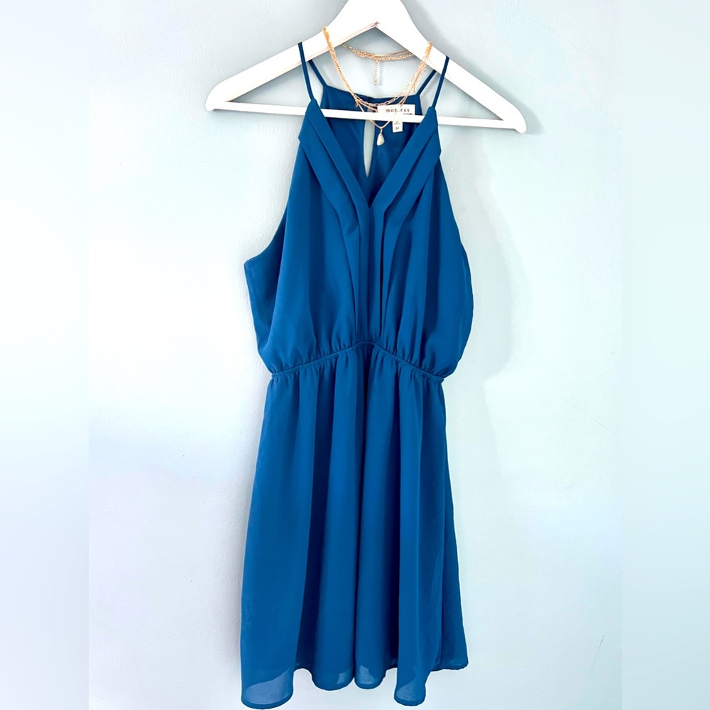 Blue summer dress